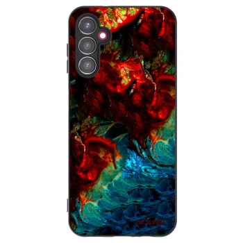 Picasee silikonový černý obal pro Samsung Galaxy A14 4G A145R - Universe