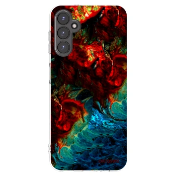 Picasee silikonový průhledný obal pro Samsung Galaxy A14 4G A145R - Universe
