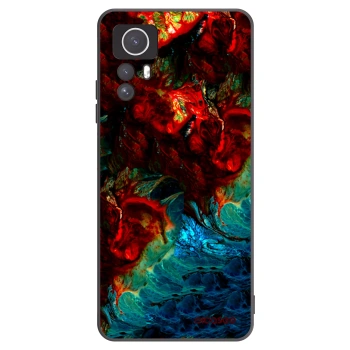 Picasee silikonový černý obal pro Xiaomi Redmi Note 12S - Universe