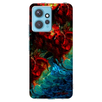 Picasee silikonový průhledný obal pro Xiaomi Redmi Note 12 4G - Universe