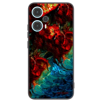 Picasee silikonový černý obal pro Xiaomi Poco F5 - Universe
