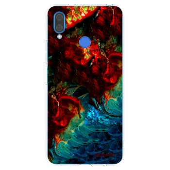 Picasee silikonový průhledný obal pro Huawei Nova 3 - Universe