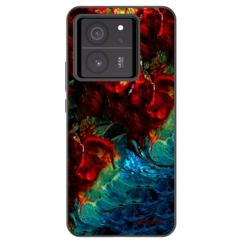 Picasee silikonový černý obal pro Xiaomi 13T - Universe