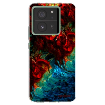 Picasee silikonový průhledný obal pro Xiaomi 13T - Universe