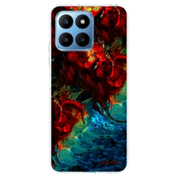 Picasee silikonový průhledný obal pro Honor 70 Lite - Universe