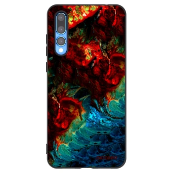 Picasee silikonový černý obal pro Huawei P20 Pro - Universe