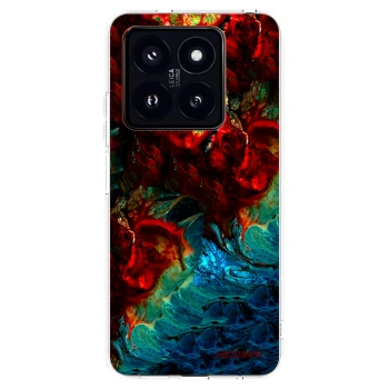 Picasee silikonový průhledný obal pro Xiaomi 14 Pro - Universe