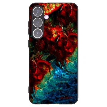 Picasee silikonový černý obal pro Samsung Galaxy S24+ S926B 5G - Universe