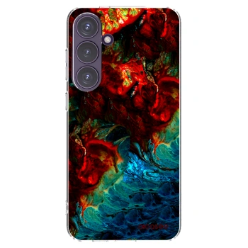 Picasee silikonový průhledný obal pro Samsung Galaxy S24+ S926B 5G - Universe