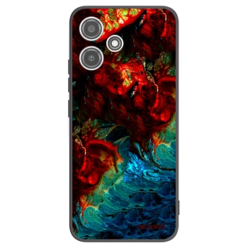 Picasee silikonový černý obal pro Xiaomi Redmi 12 5G - Universe