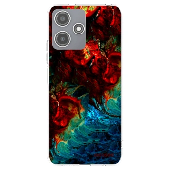Picasee silikonový průhledný obal pro Xiaomi Redmi 12 5G - Universe
