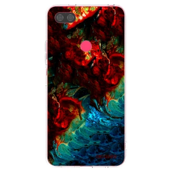 Picasee silikonový průhledný obal pro Xiaomi Mi 8 Lite - Universe