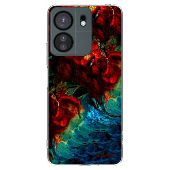 Picasee silikonový průhledný obal pro Xiaomi Redmi 13C 4G - Universe