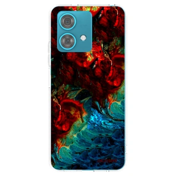 Picasee silikonový průhledný obal pro Motorola Edge 40 Neo - Universe