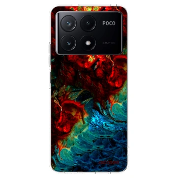 Picasee silikonový průhledný obal pro Xiaomi Poco X6 Pro - Universe