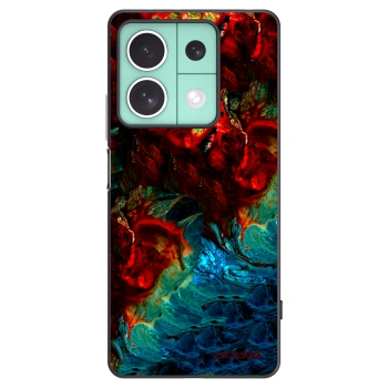 Picasee silikonový černý obal pro Xiaomi Redmi Note 13 5G - Universe