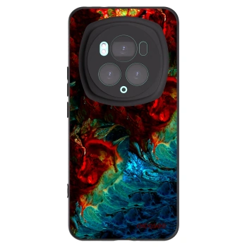 Picasee silikonový černý obal pro Honor Magic6 Pro - Universe