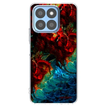 Picasee silikonový průhledný obal pro Honor X8b - Universe