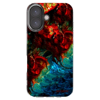 Picasee silikonový průhledný obal pro Apple iPhone 16 - Universe