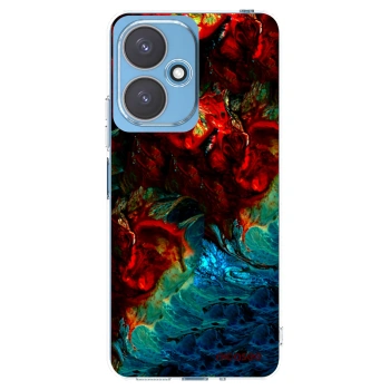 Picasee silikonový průhledný obal pro Xiaomi Redmi 13C 5G - Universe
