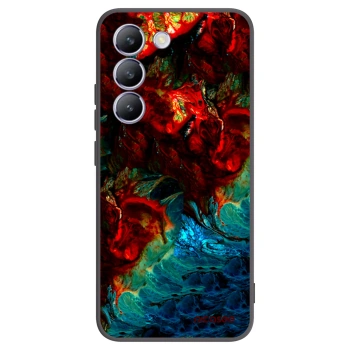 Picasee silikonový černý obal pro Vivo V40 SE 5G - Universe
