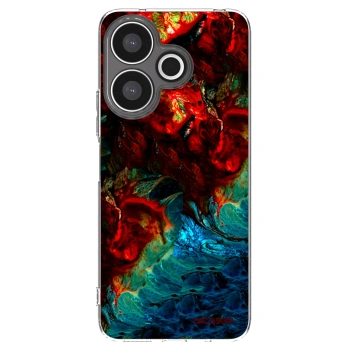 Picasee silikonový průhledný obal pro Xiaomi Redmi 13 4G - Universe
