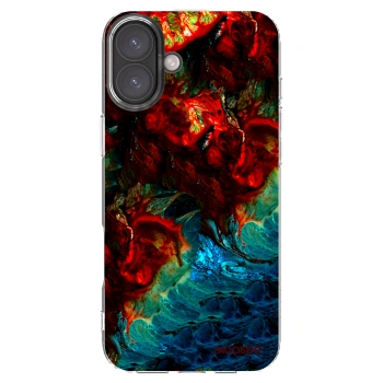 Picasee silikonový průhledný obal pro Apple iPhone 16 Plus - Universe