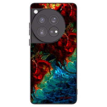 Picasee silikonový černý obal pro OnePlus 12 5G - Universe