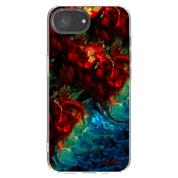 Picasee silikonový průhledný obal pro Apple iPhone 16e - Universe