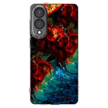Picasee silikonový průhledný obal pro Samsung Galaxy S25 Edge 5G - Universe