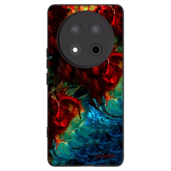Picasee silikonový černý obal pro Honor Magic7 Lite 5G - Universe
