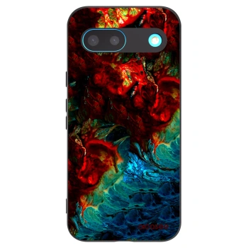 Picasee silikonový černý obal pro Google Pixel 8 - Universe