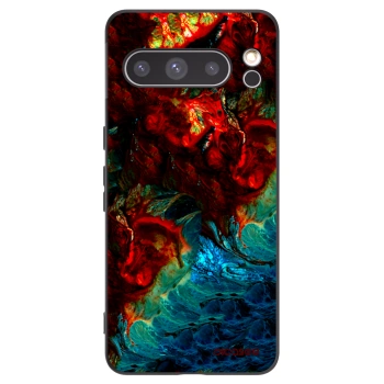Picasee silikonový černý obal pro Google Pixel 8 Pro - Universe