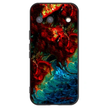 Picasee silikonový černý obal pro Google Pixel 9 - Universe