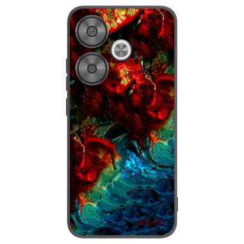 Picasee silikonový černý obal pro Xiaomi Poco F6 - Universe