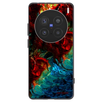 Picasee silikonový černý obal pro Vivo X200 Pro - Universe