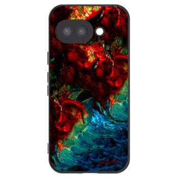 Picasee silikonový černý obal pro Google Pixel 9a - Universe