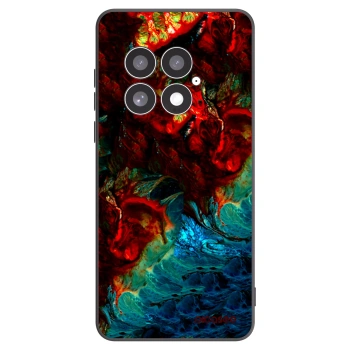 Picasee silikonový černý obal pro OnePlus 13 5G - Universe