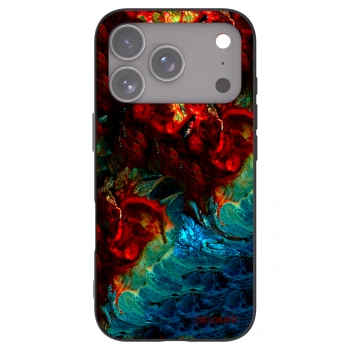 Picasee silikonový černý obal pro Apple iPhone 17 Pro - Universe