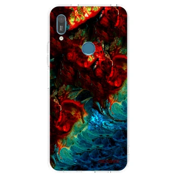 Picasee silikonový průhledný obal pro Huawei Y6 2019 - Universe