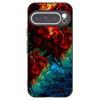 Picasee silikonový černý obal pro Google Pixel 9 Pro XL - Universe