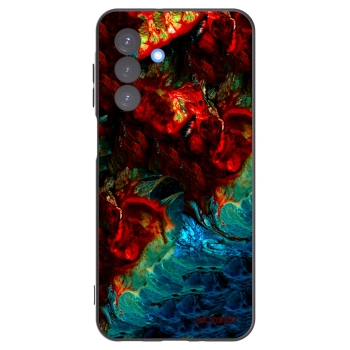 Picasee silikonový černý obal pro Samsung Galaxy A17 5G - Universe