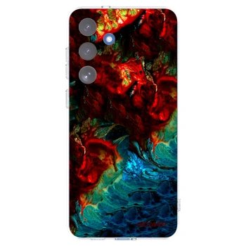 Picasee silikonový průhledný obal pro Samsung Galaxy S25 FE 5G - Universe