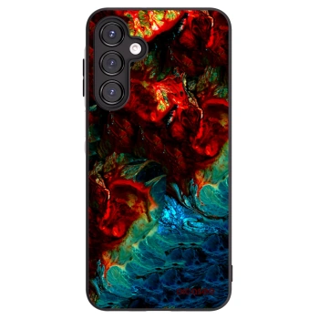 Picasee silikonový černý obal pro Samsung Galaxy A16 4G - Universe