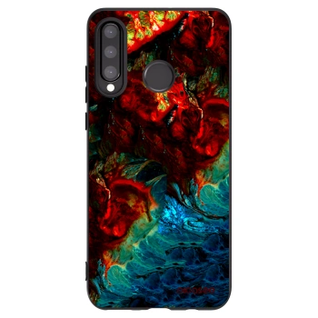Picasee silikonový černý obal pro Huawei P30 Lite - Universe