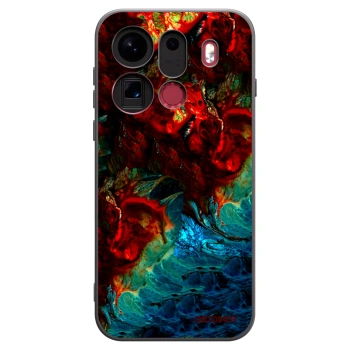 Picasee silikonový černý obal pro OPPO Find X9 Pro - Universe