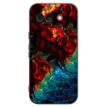 Picasee silikonový černý obal pro Google Pixel 10a - Universe