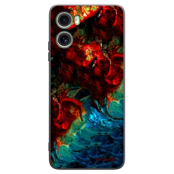 Picasee silikonový černý obal pro Motorola Moto G06 - Universe
