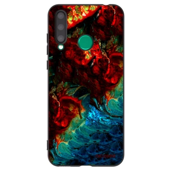 Picasee silikonový černý obal pro Honor 20 Lite - Universe