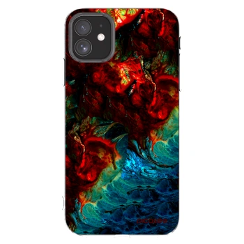 Picasee silikonový průhledný obal pro Apple iPhone 11 - Universe